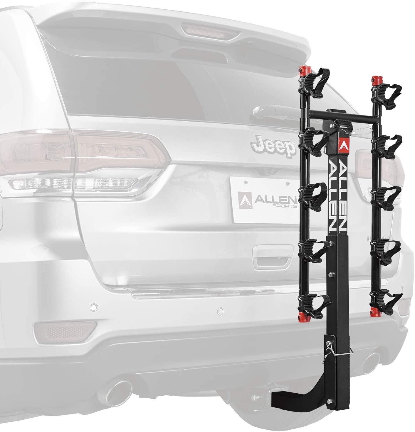 Sports Deluxe 5-Bike Hitch Mount Rack, Model 552RR-R , Black, 2-Inch Receiver