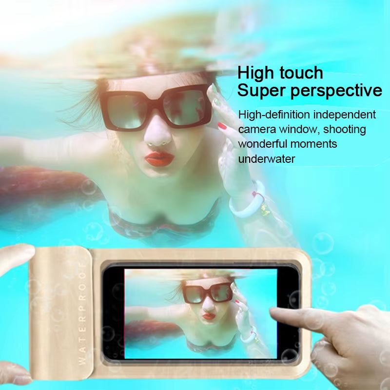 Waterproof Hermetic Bag Tourism for Mobile Phone Universal Cases Long-Time Water Proof Case Swimming Beach Bag Outdoor Sports