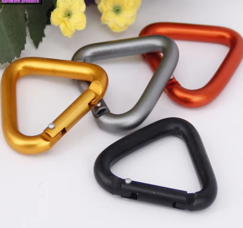 Aluminum Alloy Outdoor Star Carabiner Locking Carabiner Clip Keychain Clip