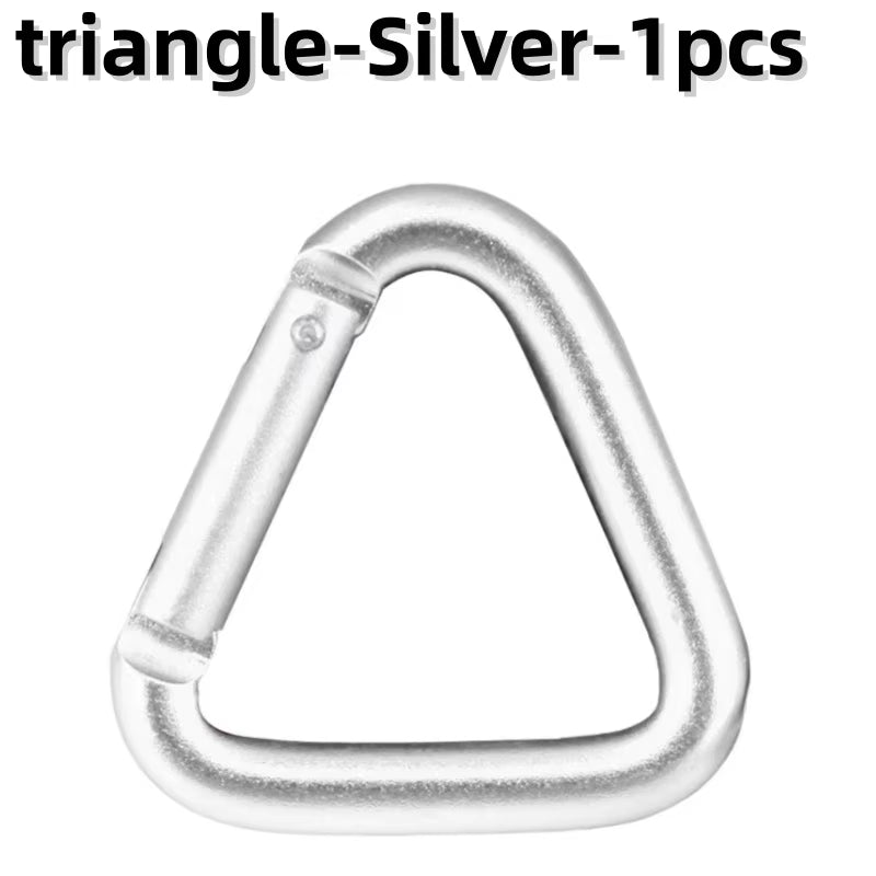 Aluminum Alloy Outdoor Star Carabiner Locking Carabiner Clip Keychain Clip