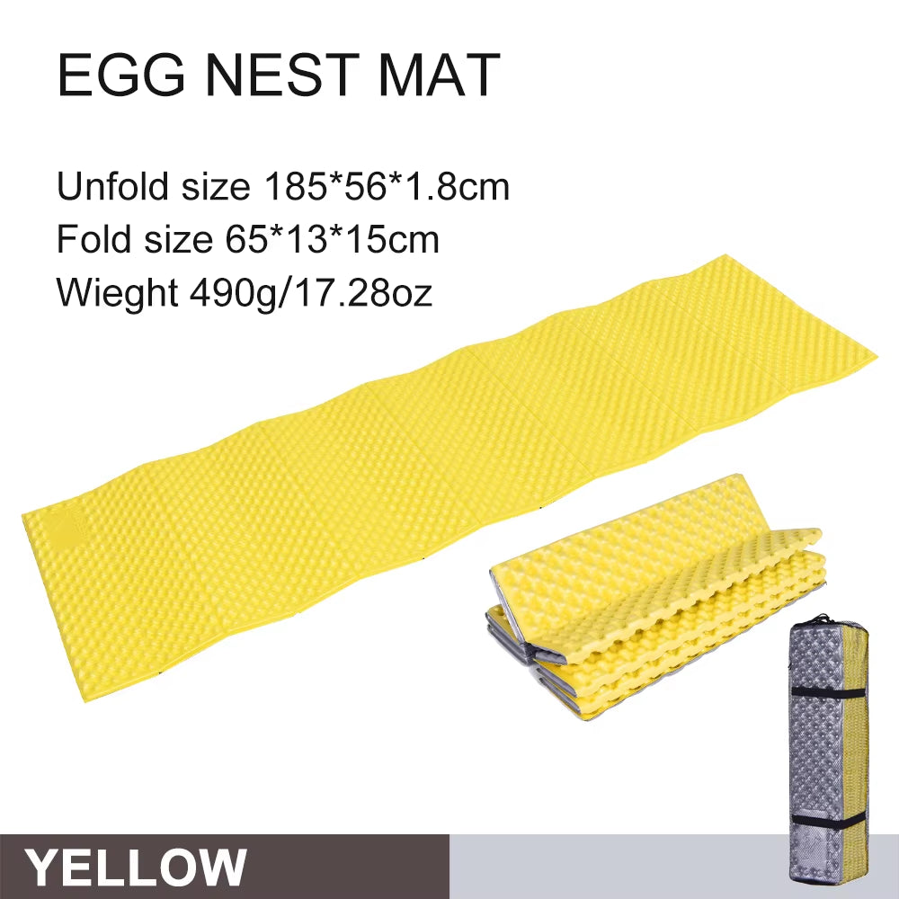 Outdoor Picnic Mat Foldable Mat Portable Sleeping Mat Picnic Foam Bed Mattress Brigade Waterproof Foam Cushion Chair Camping Mat