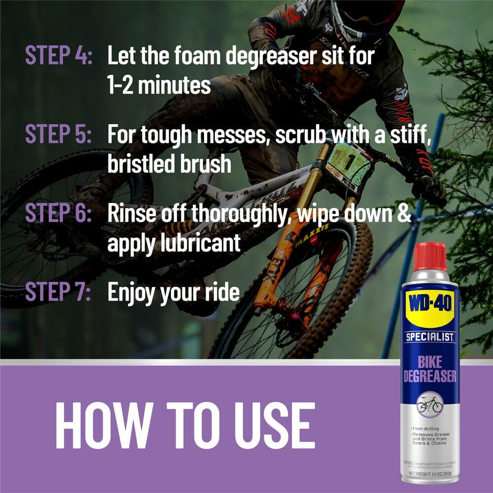 WD-40 Specialist Bike Degreaser , 10 OZ